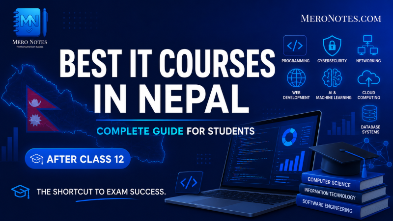 best IT courses in Nepal after Class 12
